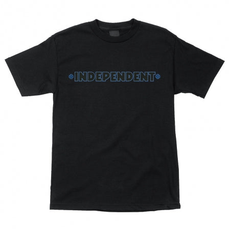 INDEPENDENT T-SHIRT B/C BLACK/NAVY - The Drive Skateshop