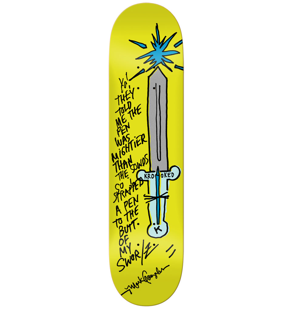 KROOKED GONZ PEN MIGHTY (8.06&quot;) - The Drive Skateshop