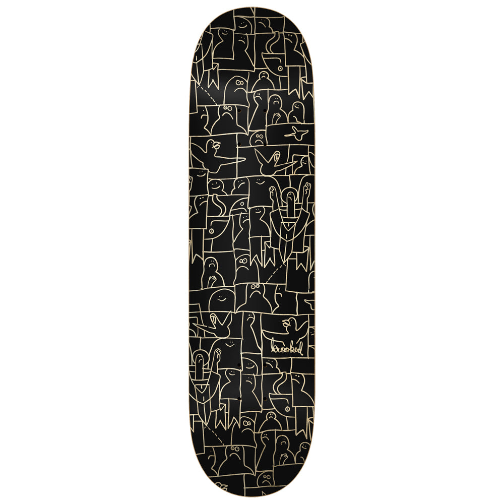 KROOKED DECK - FLOCKED PRICEPOINT (8.5&quot;)