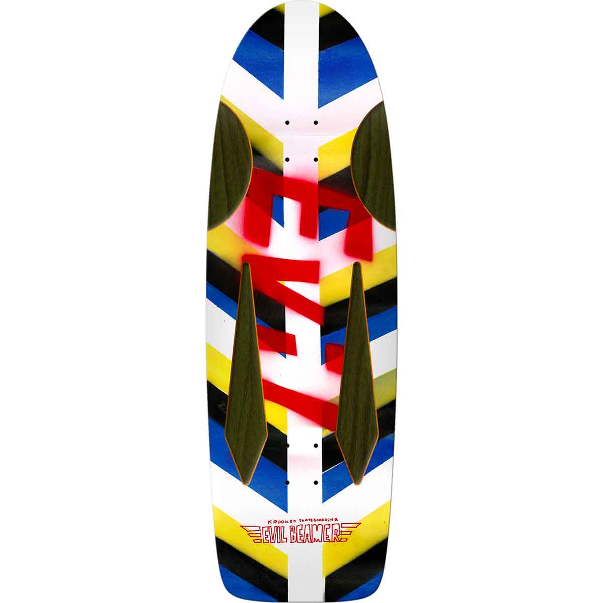 Krooked EVIL BEAMER COUPE SHAPED クルキッド-