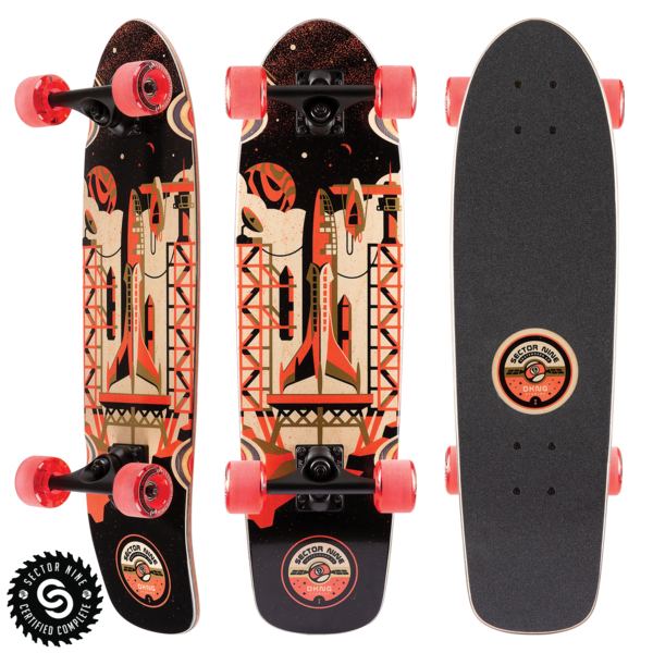 SECTOR 9 COMPLETE - DKNG LAUNCH (28.5&quot; x 7.875&quot;) - The Drive Skateshop