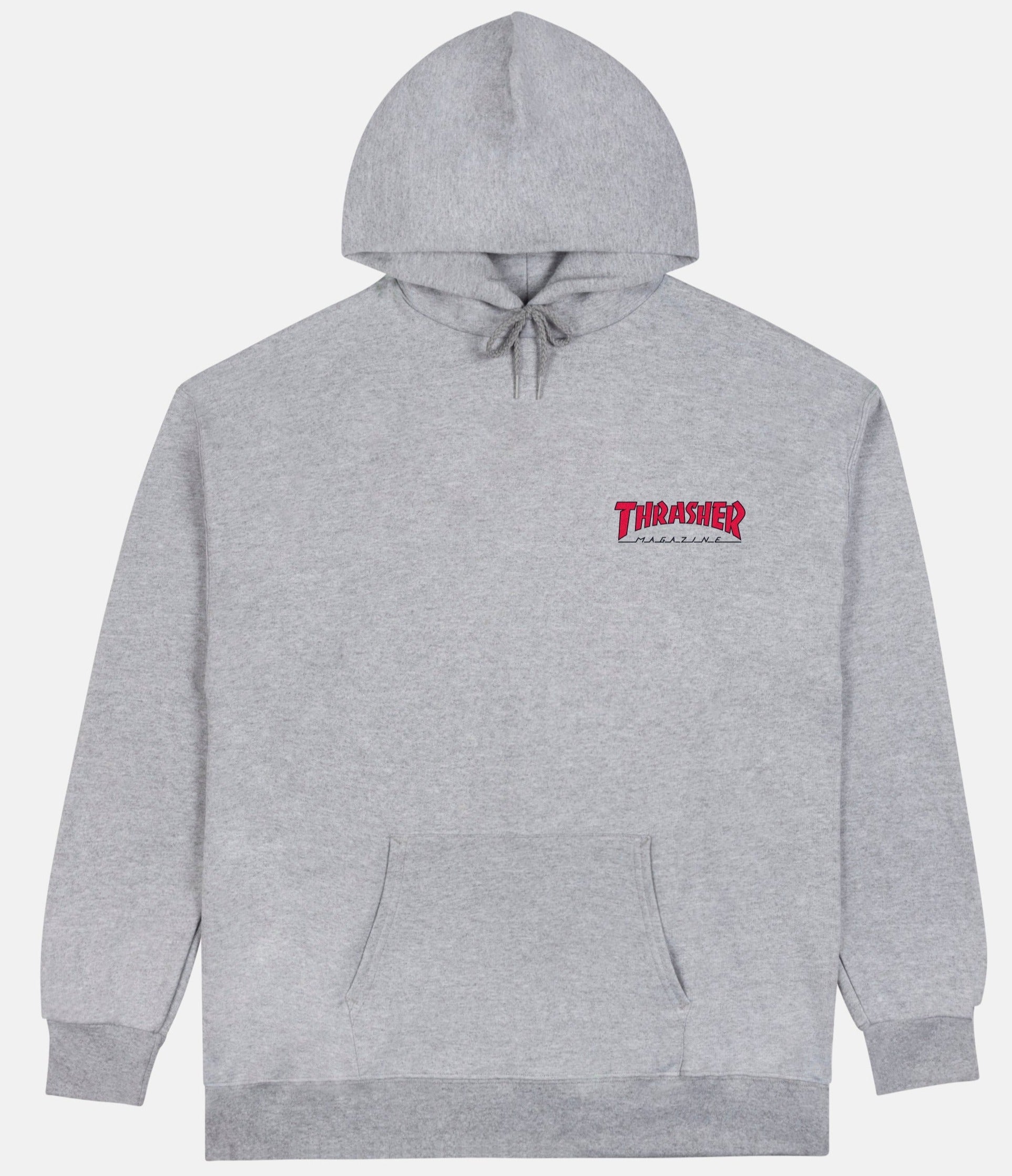 THRASHER LITTLE OUTLINE HOODIE GREY