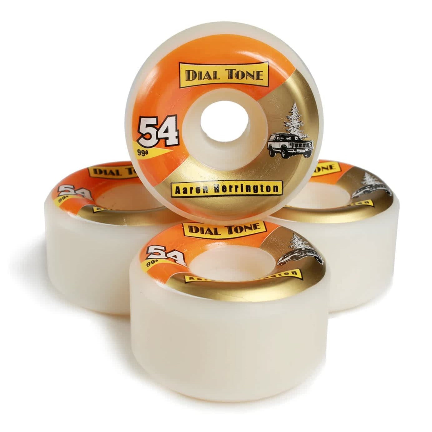 DIAL TONE WHEELS HERRINGTON GOOD TIMES CONICAL 99A (54MM) - The Drive Skateshop