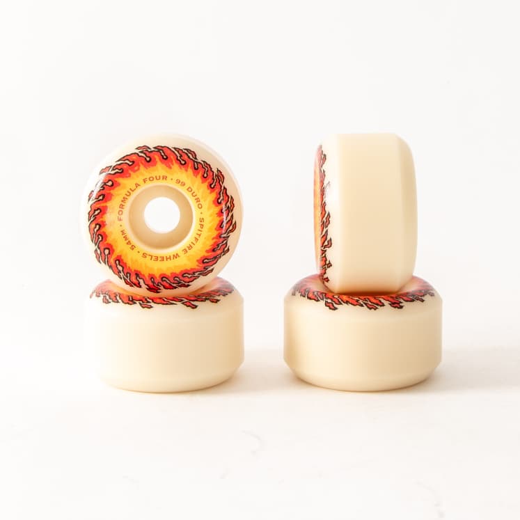 SPITFIRE WHEELS OG FIREBALL FORMULA FOUR 99A CONICAL (54MM/56MM) - The Drive Skateshop