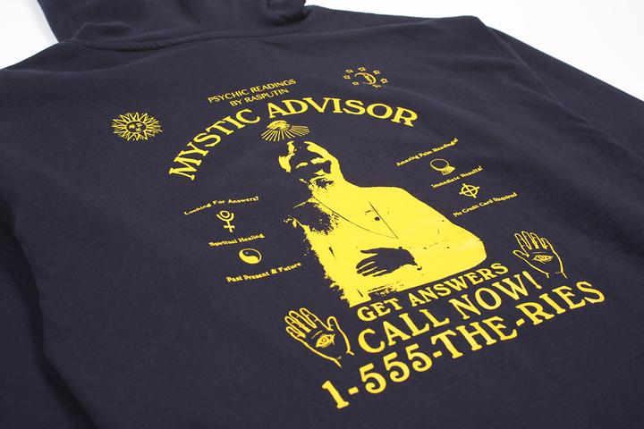 THEORIES HOODIE MYSTIC ADVISOR NAVY - The Drive Skateshop