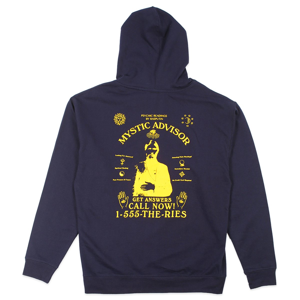 THEORIES HOODIE MYSTIC ADVISOR NAVY