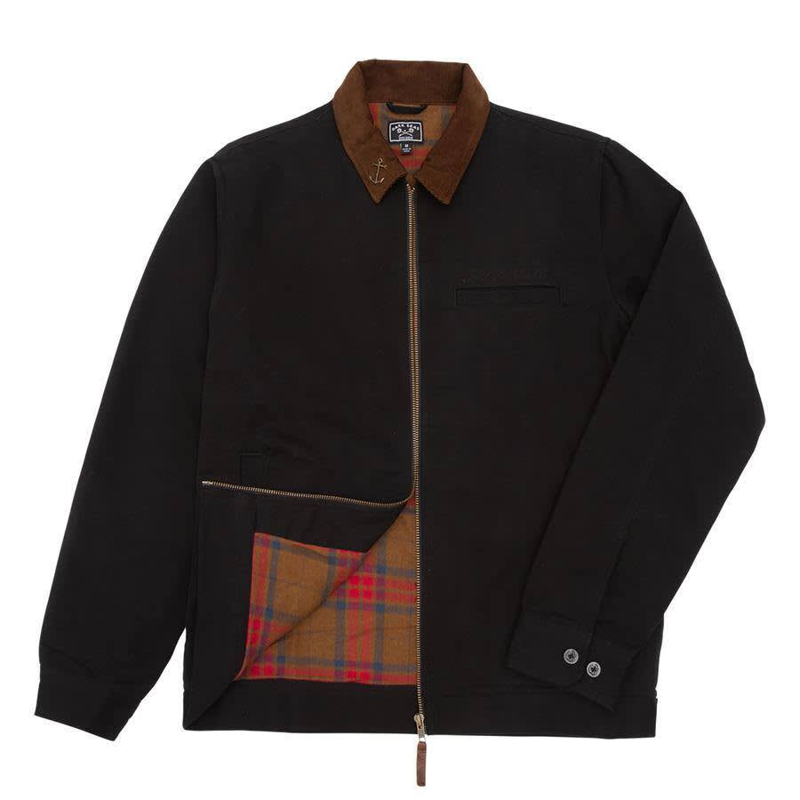 DARK SEAS PARAMOUNT JACKET BLACK - The Drive Skateshop