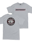 INDEPENDENT BTG SHEAR T-SHIRT SILVER - The Drive Skateshop