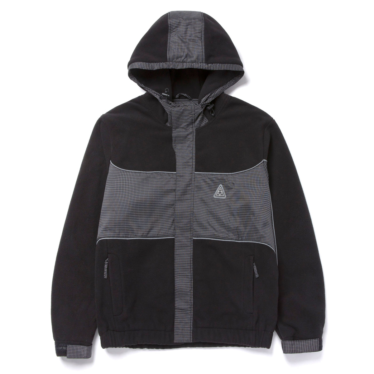 Flex Polar Fleece Jacket - Black - Ryderwear