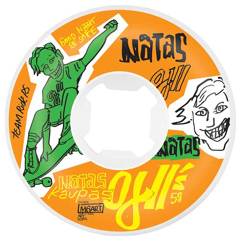 OJS WHEELS NATAS KAUPAS OJ2 ORIGINAL 95A (58MM) - The Drive Skateshop