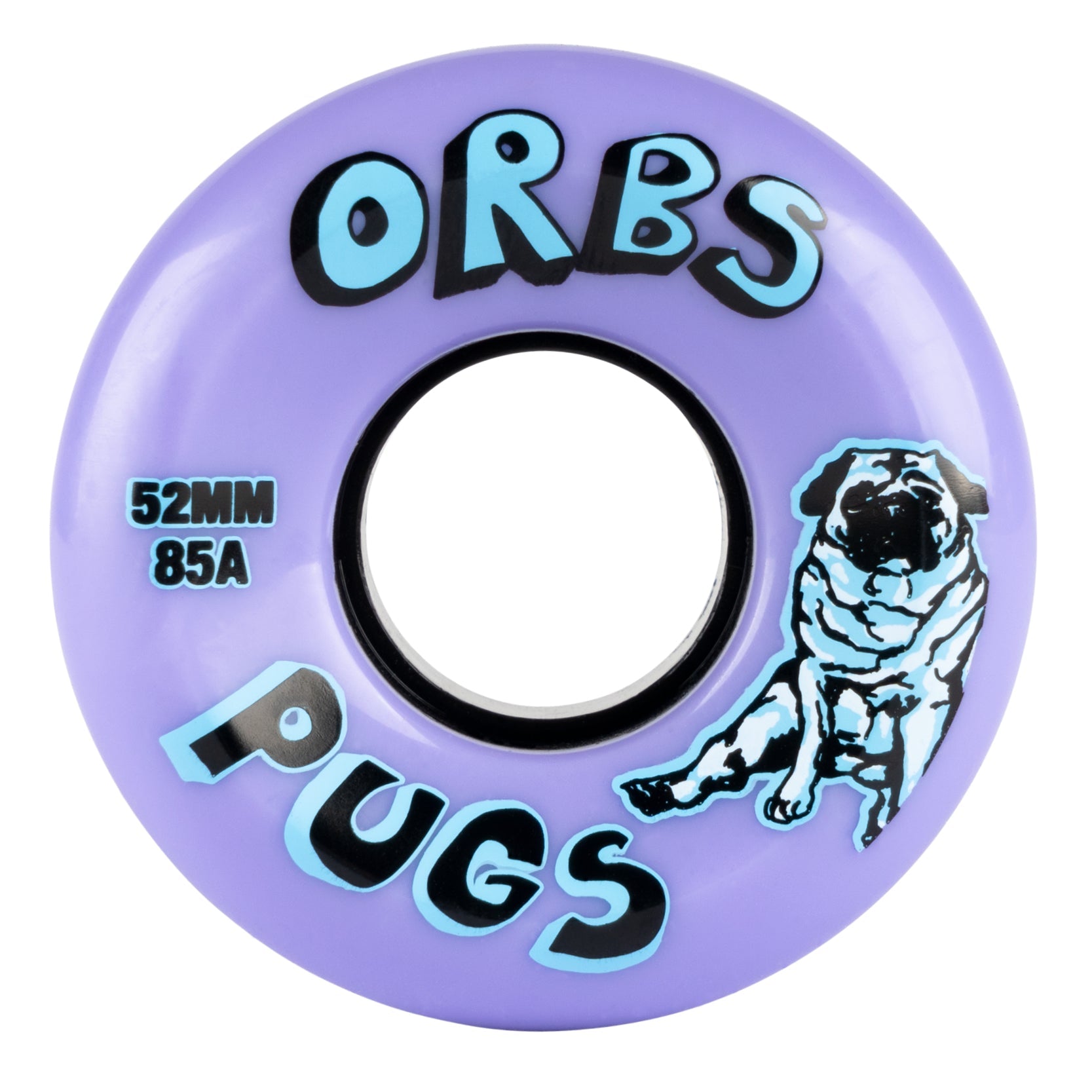 ORBS WHEELS - PUGS 85A LAVENDER (52MM)