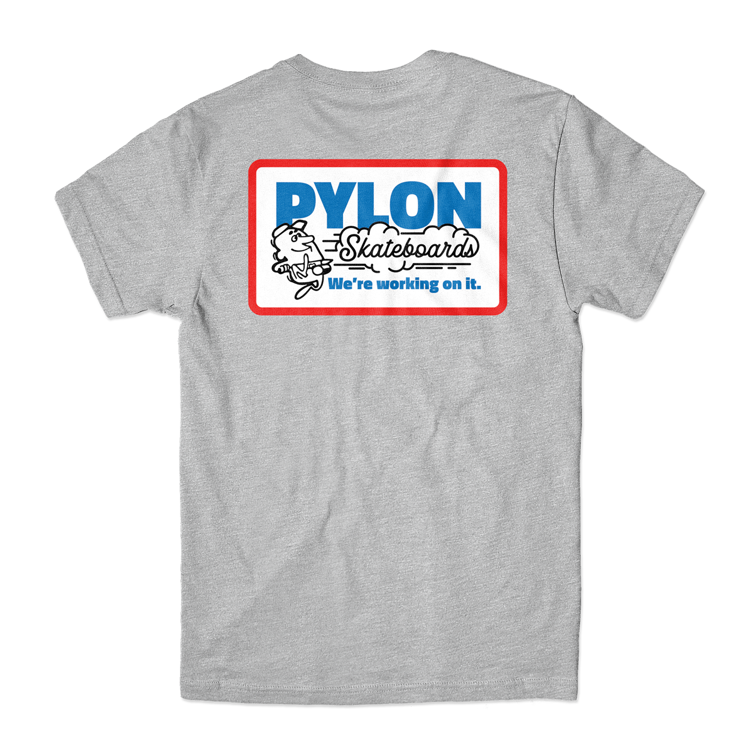 PYLON T-SHIRT PEST GREY - The Drive Skateshop