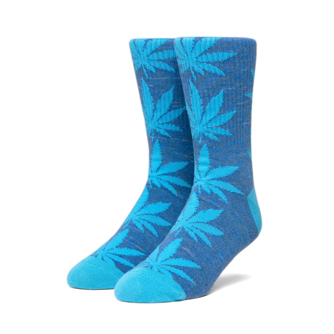 HUF PLANT LIFE MELANGE SOCK OLYMPIAN BLUE - The Drive Skateshop