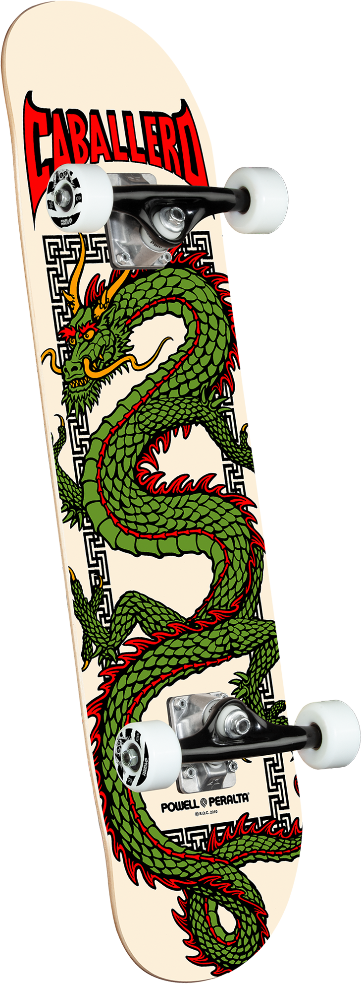 POWELL PERALTA CAB CHINESE DRAGON COMPLETE IVORY (7.5&quot;)