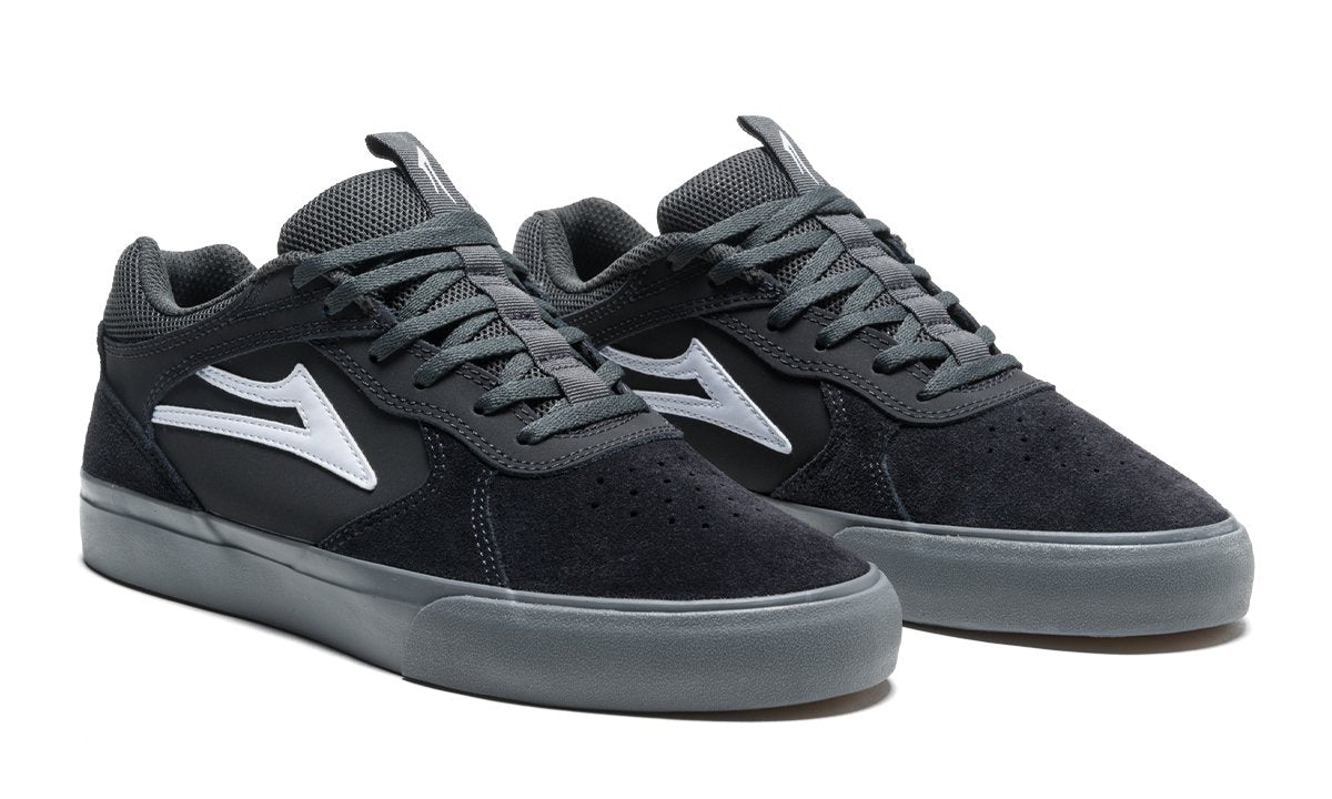 LAKAI PROTO VULC CHARCOAL SUEDE The Drive Skateboard Shop