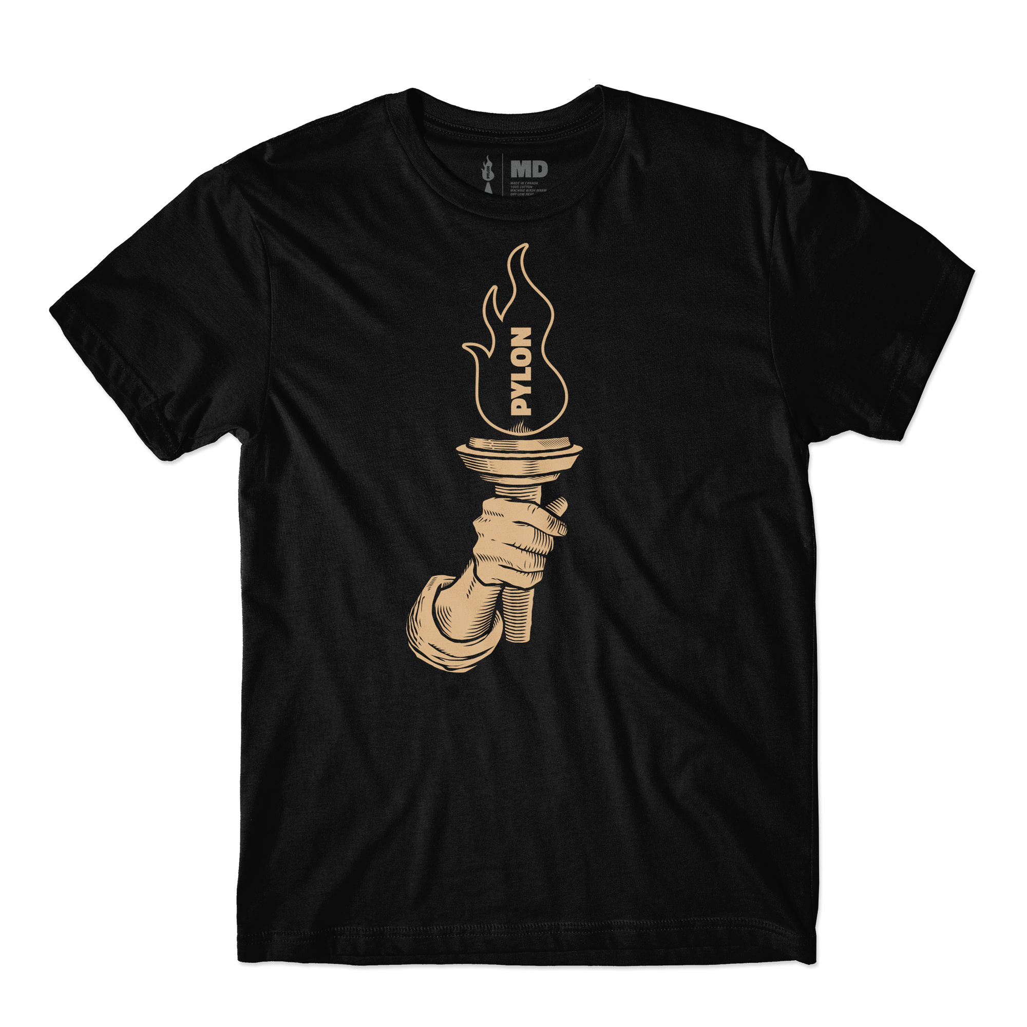 PYLON TORCH TEE BLACK