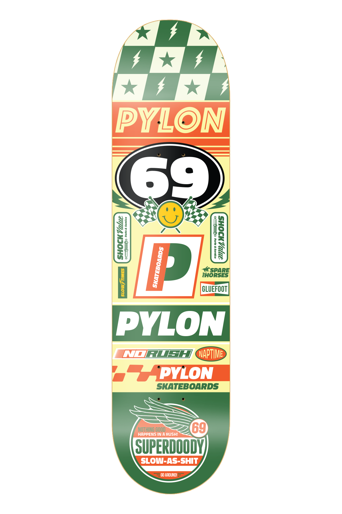 PYLON DECK NO RUSH (8.25")