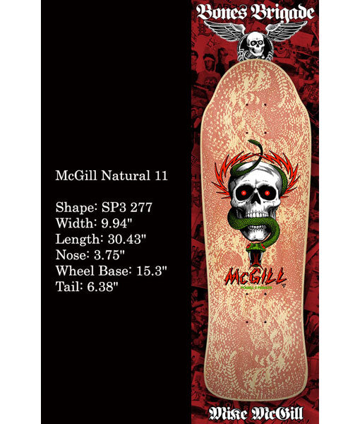POWELL- PERALTA MIKE MCGILL SERIES 11 RE-ISSUE - The Drive Skateshop