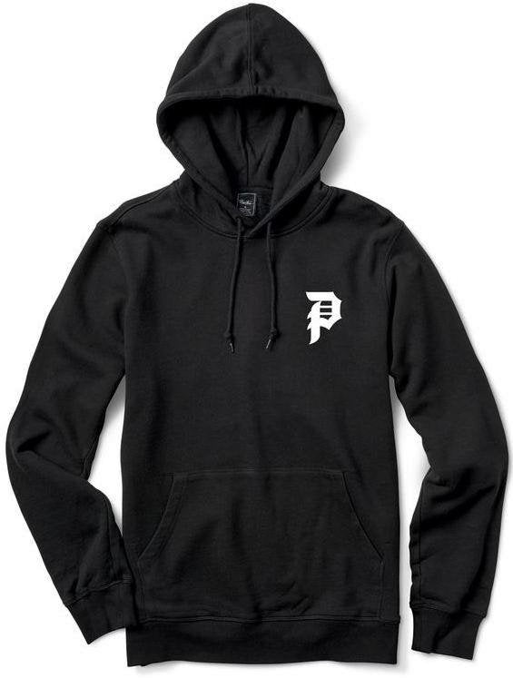 PRIMITIVE DIRTY P HOODIE BLACK - The Drive Skateshop