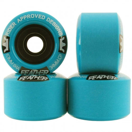 RIDER APPROVED DESIGNS - FEATHER 63MM 84A - The Drive Skateshop