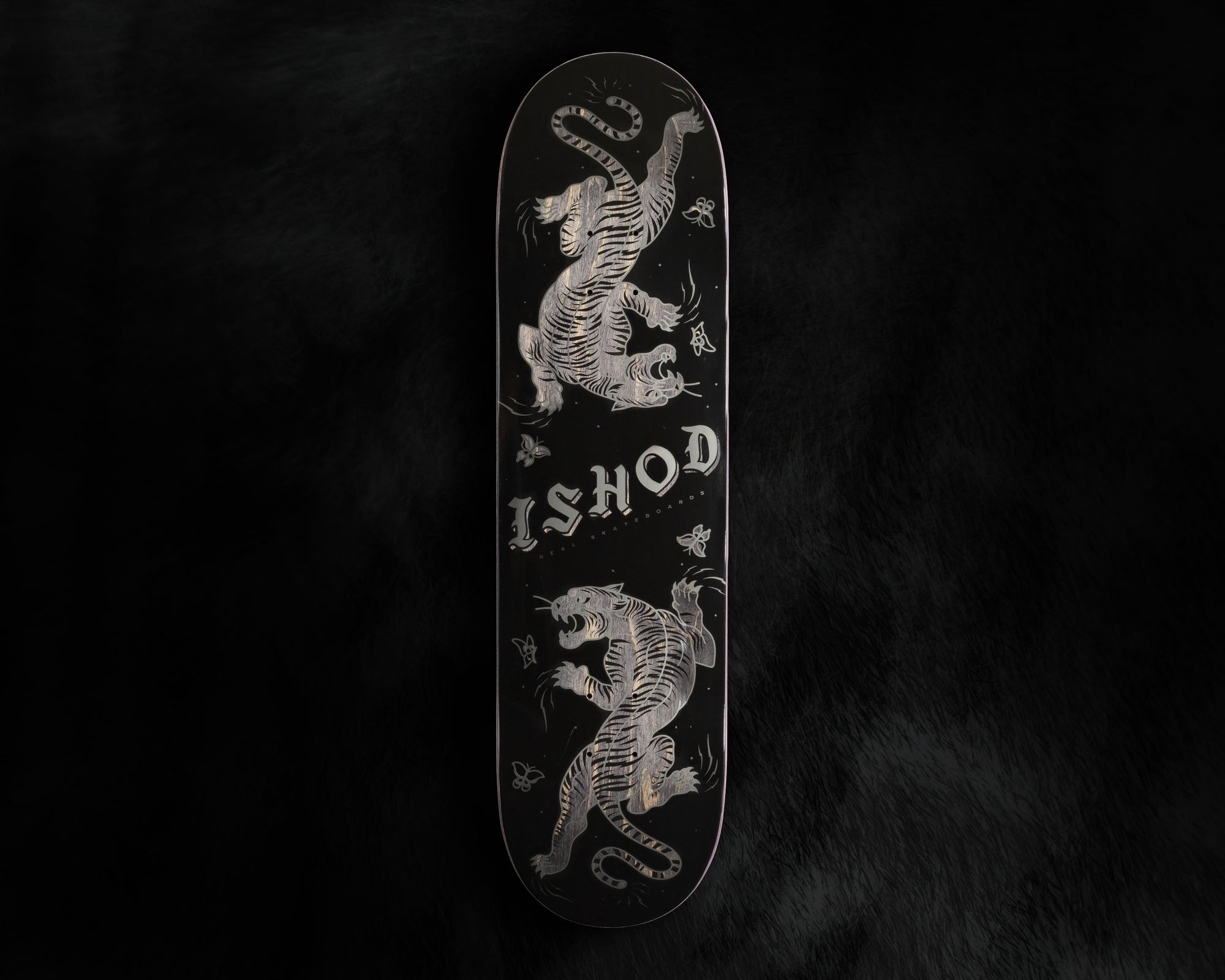 REAL X SKATE SHOP DAY ISHOD CAT SCRATCH TWIN TAIL (8.3") - The Drive Skateshop