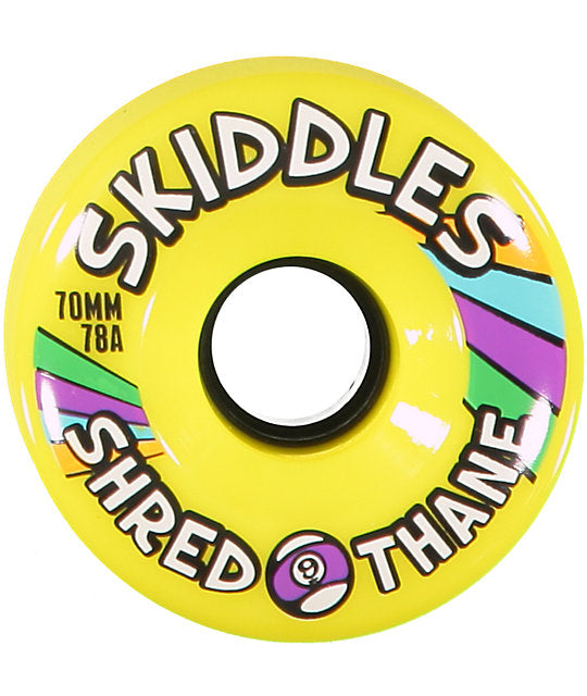 SECTOR 9 - SKIDDLES 70MM 78A YELLOW - The Drive Skateshop