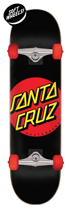 SANTA CRUZ COMPLETE CLASSIC DOT SUPER MICRO (7.25" X 27") - The Drive Skateshop
