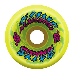 Slime Balls Wheels 65mm Big Balls 97A Blue/Yellow Swirl