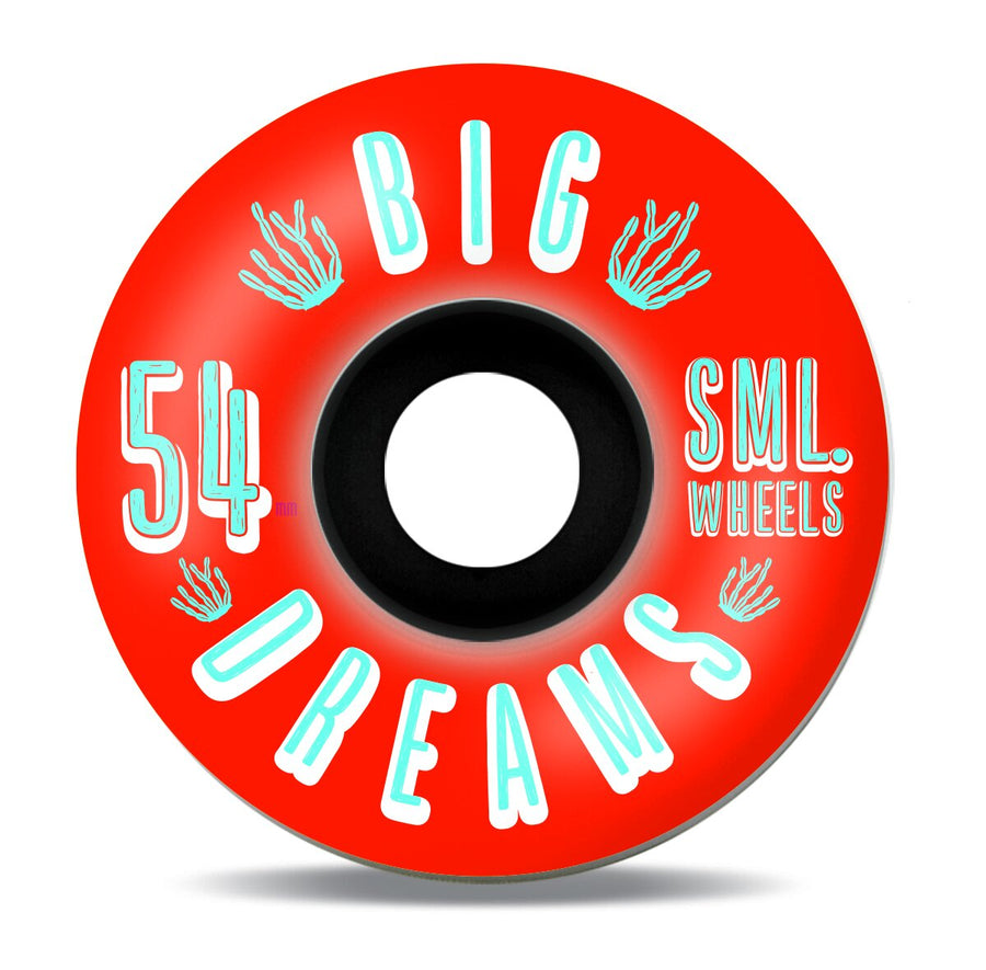 SML WHEELS SUCCULENT CRUISERS FIRE WATER 92A (54MM) - The Drive Skateshop