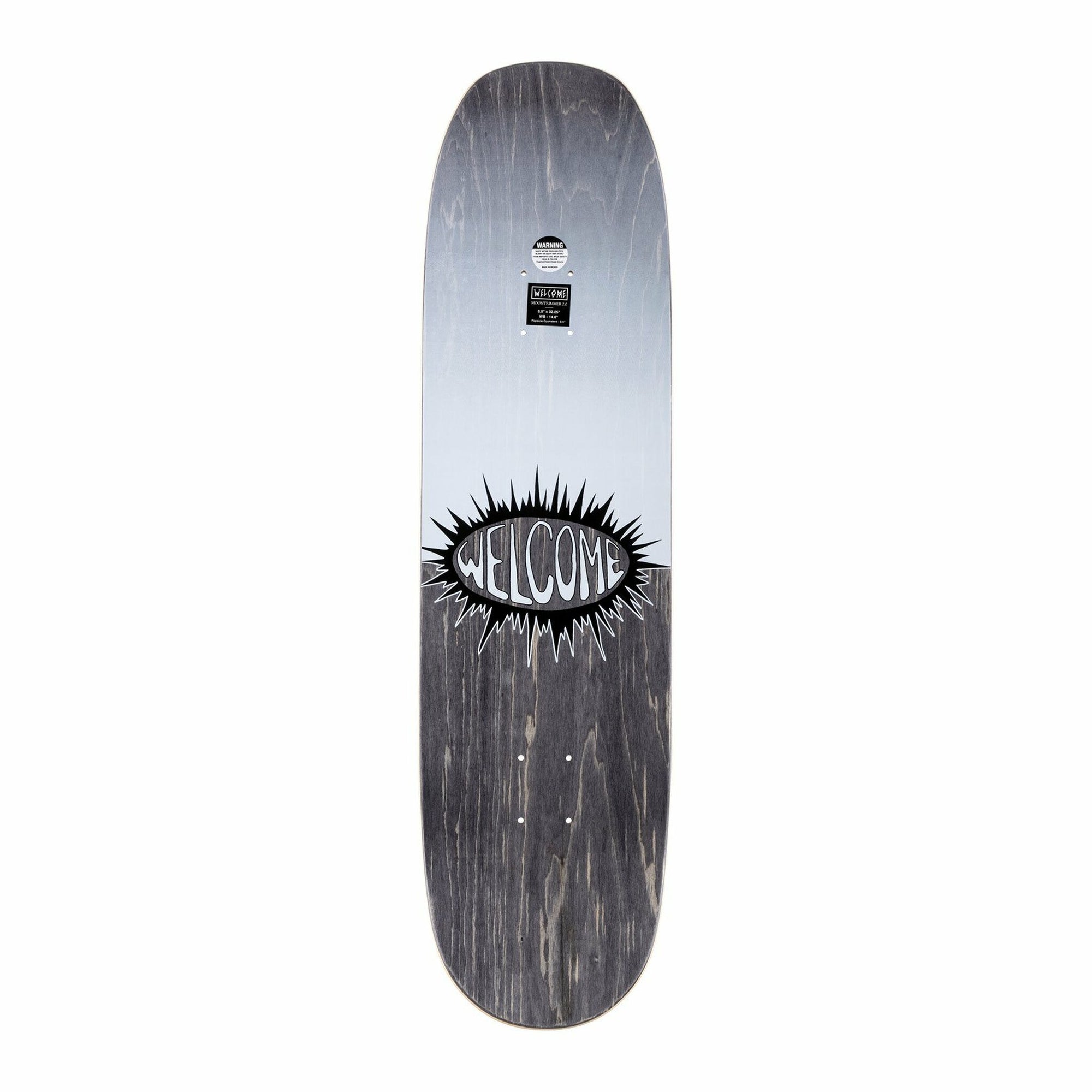 WELCOME DECK - KOMODO QUEEN ON MOONTRIMMER (8.5") - The Drive Skateshop