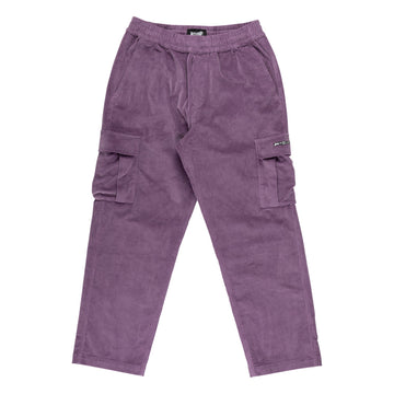 WELCOME CHAMBER CORDUROY CARGO PANT BERRY
