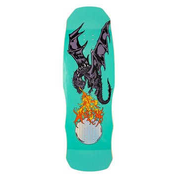 WELCOME DECK FIREBREATHER TEAL (9.75
