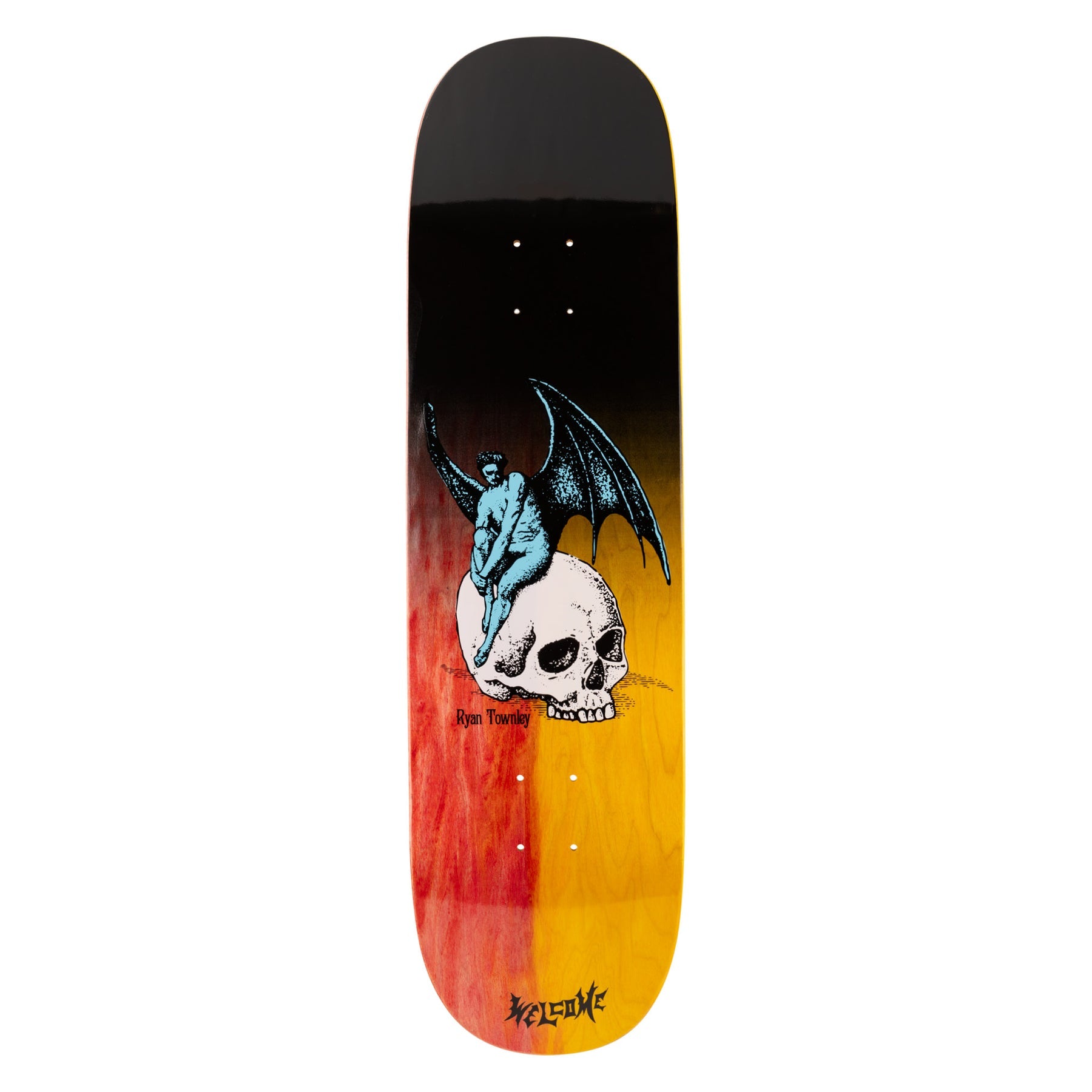 WELCOME DECK NEPHILIM BLACK/FIRE STAIN (8.5&quot;)