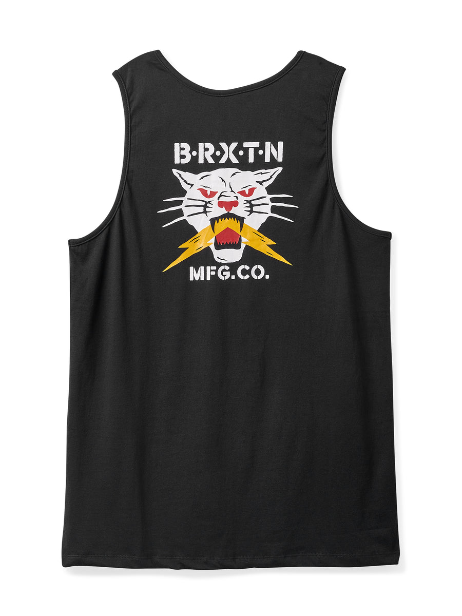 BRIXTON SPARKS TANK TOP BLACK