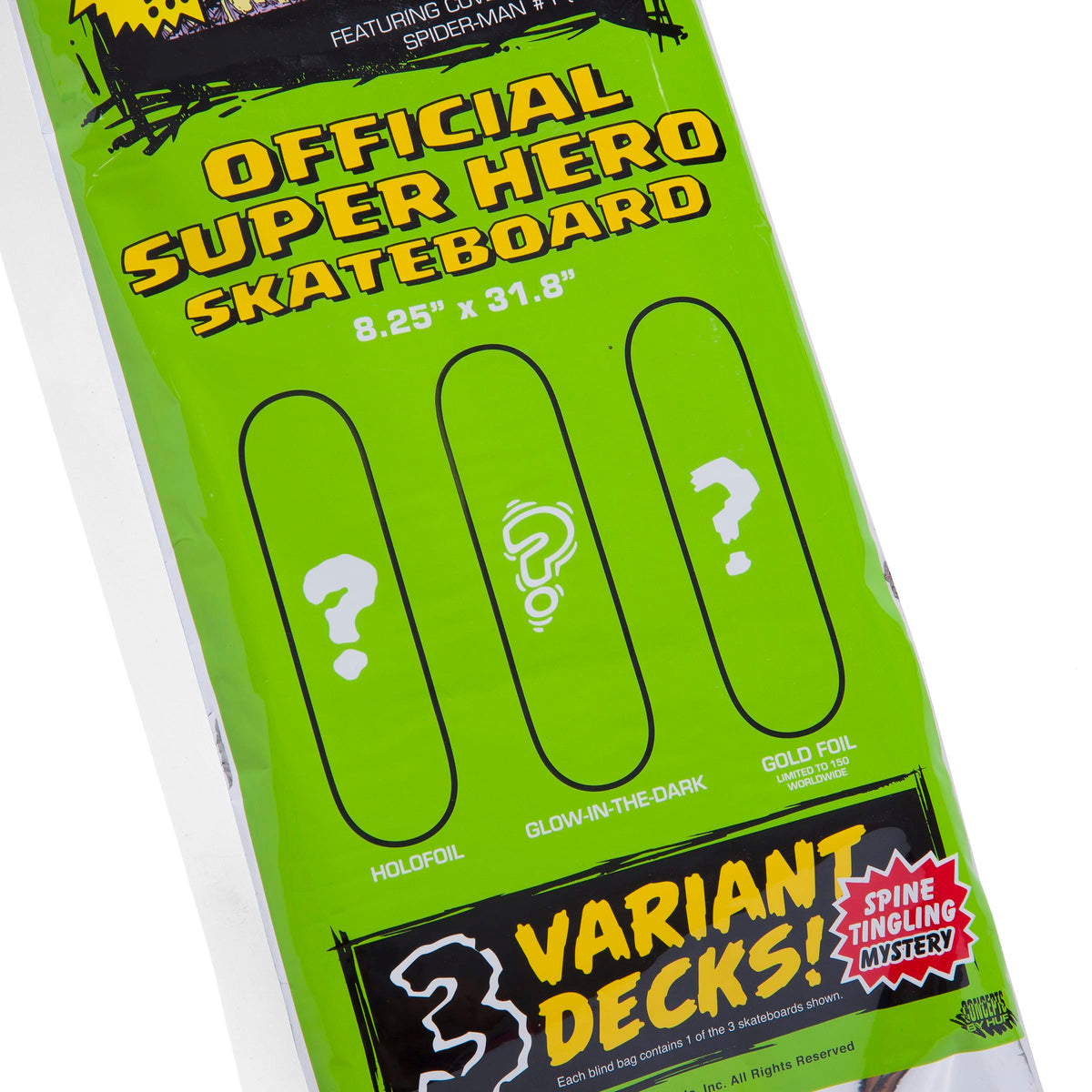 HUF X SPIDER MAN DECK - BLIND BAG DECKS (8.25&quot;) - The Drive Skateshop