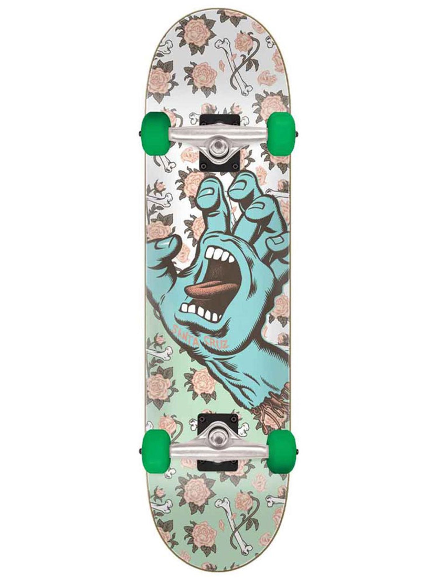 SANTA CRUZ Floral Decay Hand　スケートボード SANTA CRUZ COMPLETE FLORAL DECAY HAND (8