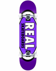 REAL COMPLETE - CLASSIC OVAL PURPLE XL (8.25") - The Drive Skateshop