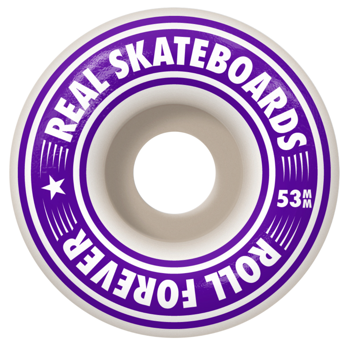 REAL COMPLETE - CLASSIC OVAL PURPLE XL (8.25&quot;) - The Drive Skateshop