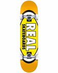 REAL COMPLETE - CLASSIC OVAL YELLOW SM (7.5") - The Drive Skateshop