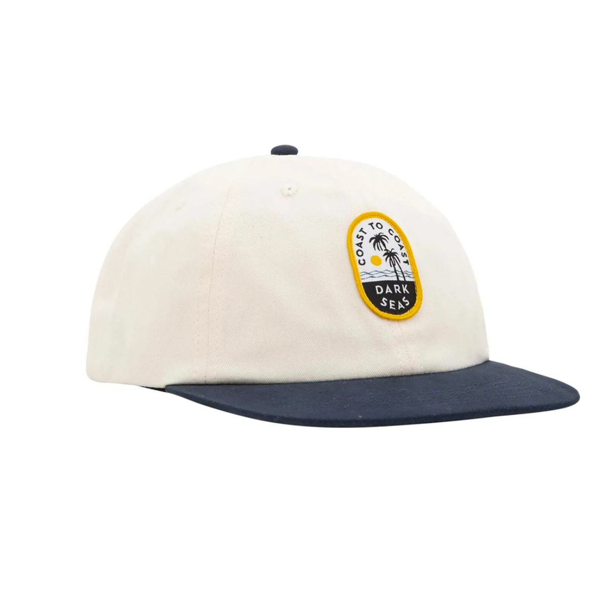 DARK SEAS PARADISE HAT WHITE/NAVY - The Drive Skateshop