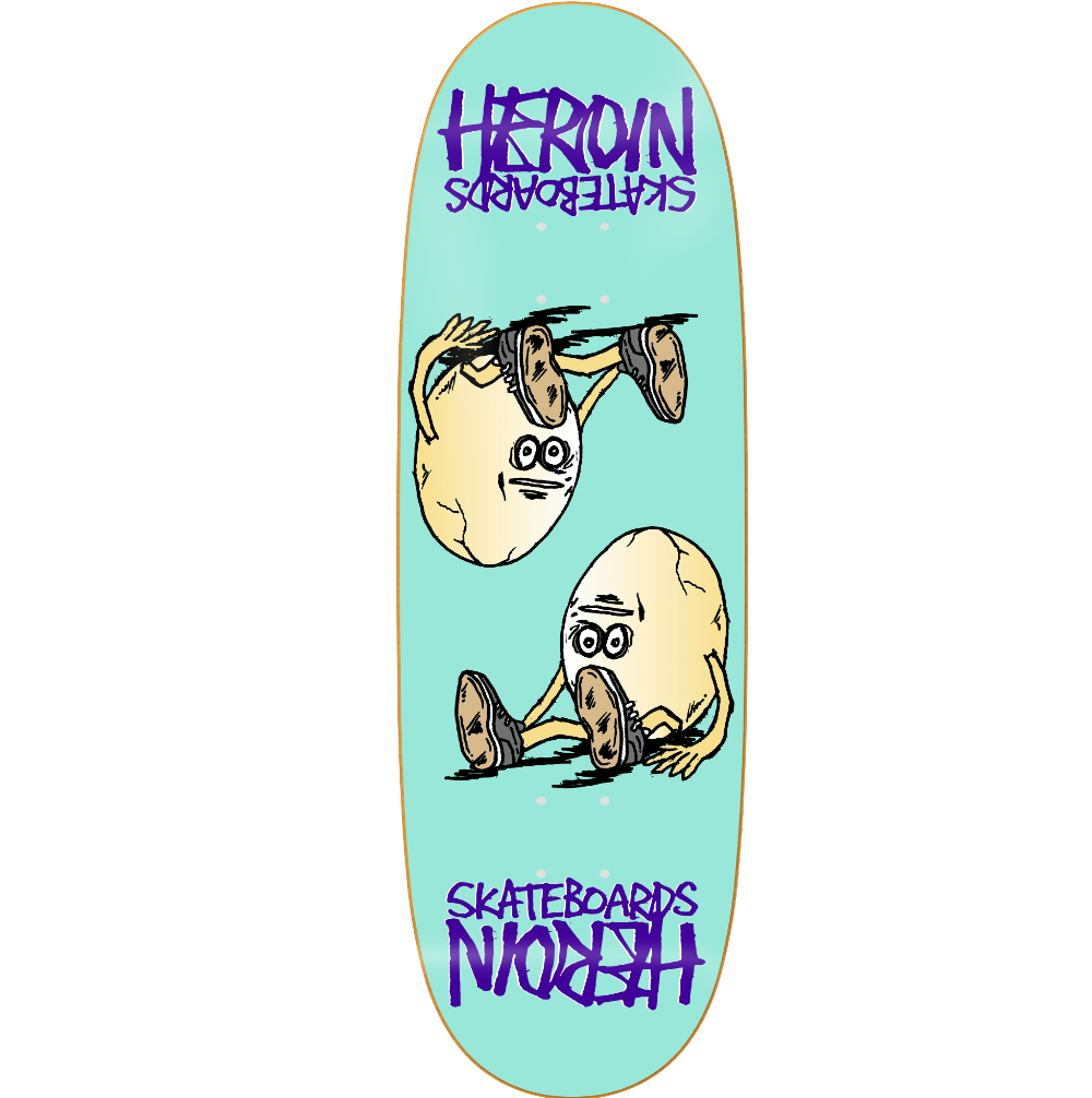 HEROIN DECK SYMMETRICAL EGG (8.88&quot;)