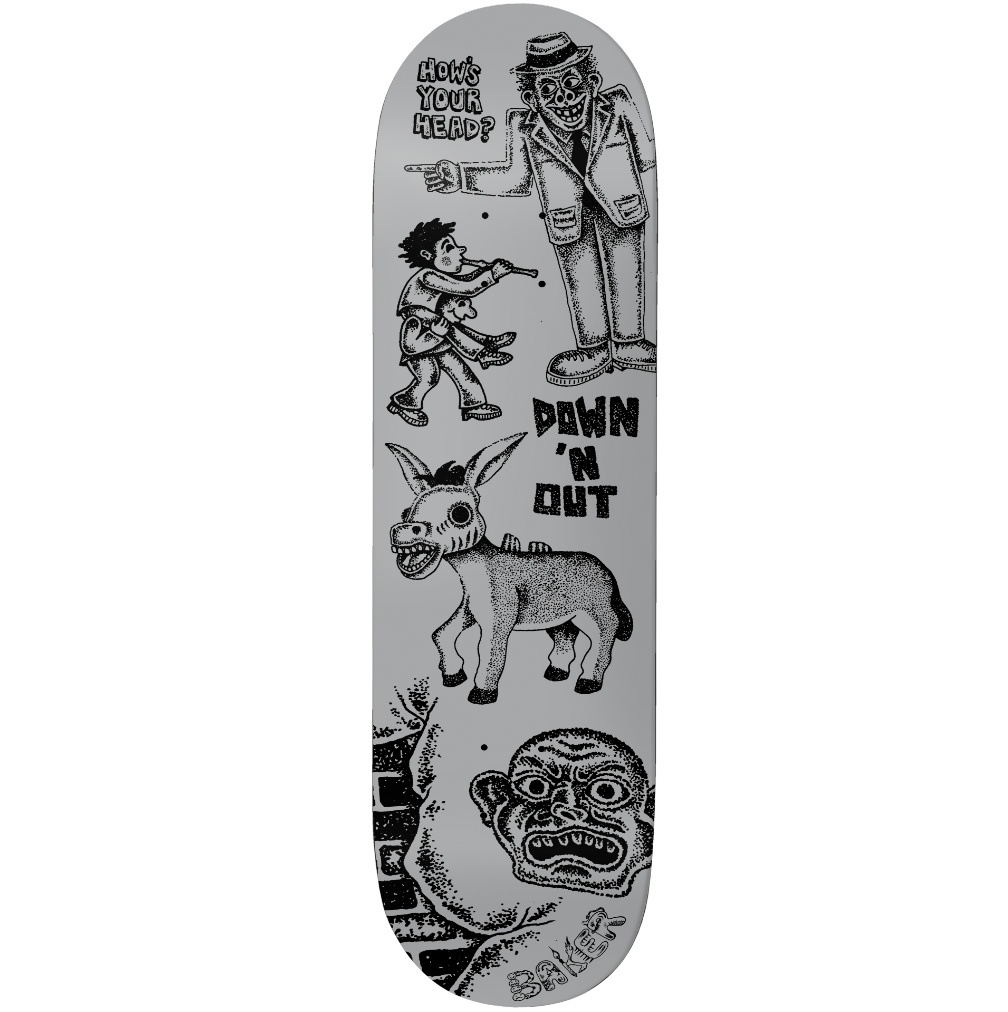 BAKER DECK JACOPO STOP AND THINK (8.38")