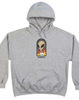 THRASHER X AWS BELIEVE HOODIE GREY - The Drive Skateshop