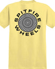 SPITFIRE CLASSIC 87' SWIRL FADE T-SHIRT BANANA/BLACK/WHITE - The Drive Skateshop