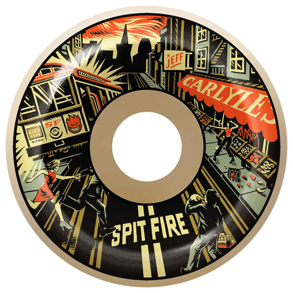 SPITFIRE WHEELS JEFF CARLYLE FORMULA FOUR CONICAL FULL 99A (58MM/60MM)