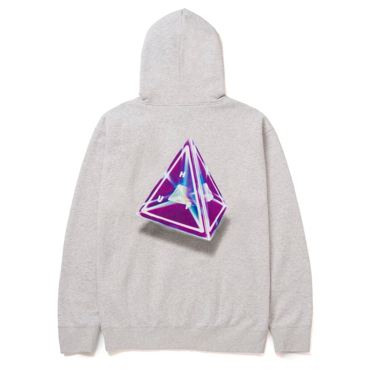 HUF TESSERACT TT PULLOVER HOOD ATHLETIC HEATHER