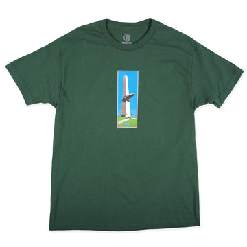 THEORIES THE INCIDENT TEE FOREST GREEN