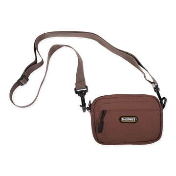 THEORIES RIPSTOP POINT AND SHOOT POUCH BROWN