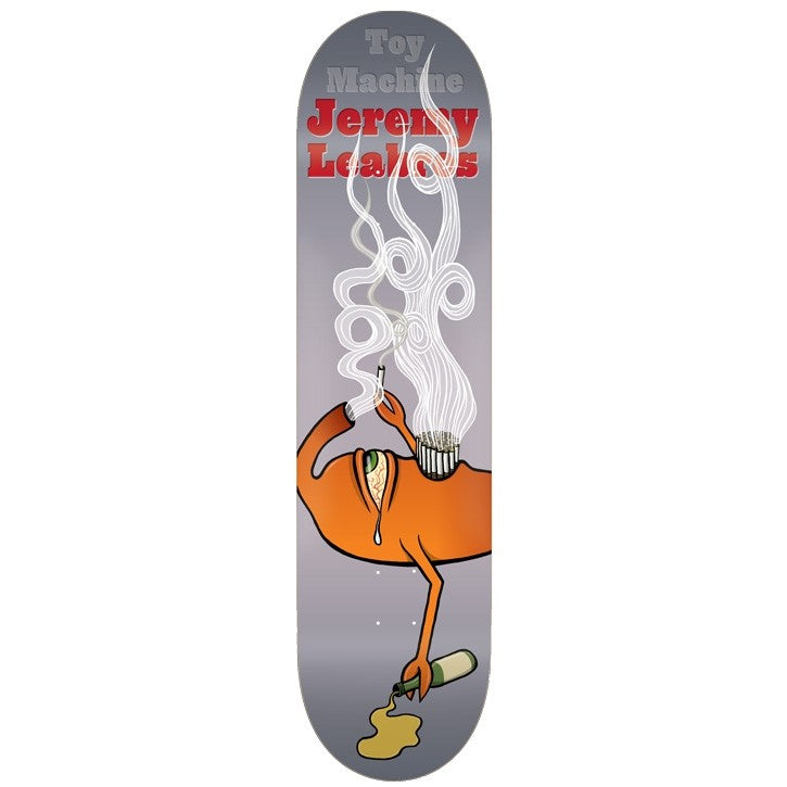 TOY MACHINE DECK - LEABRES CHAIN SMOKER (8.25&quot;) - The Drive Skateshop