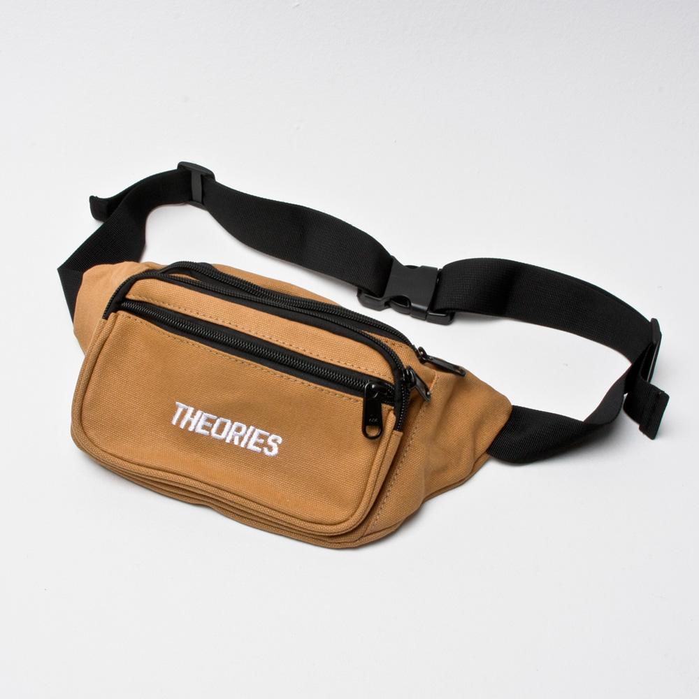 THEORIES STAMP DAY BAG BROWN - The Drive Skateshop